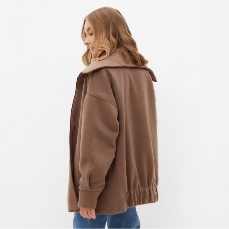 Bomber (jacket) Women's minku: casual collection, beige color, rr 48-5