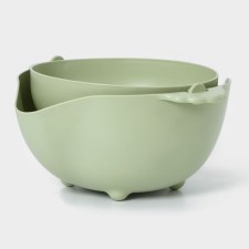 A colander of a kitchen with a pallet 25 × 11.5 cm, color mix