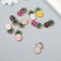 Decor for creativity plastic for metal "Pineapp" mix set 10 pcs 1.3x2.1 cm