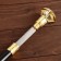 Souvenir product cane with a dagger, blade 30cm