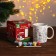 Set of mug for the coloring "New Year" paint 6 cV 2 ml, brush