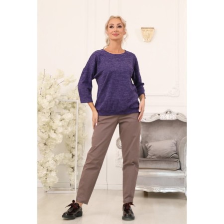 Female jumper, size 46, purple color-8