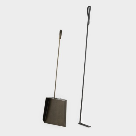 Set "Cook", a hill for ash 20 × 20 cm, fireplace poker d = 1 cm, length 90 cm