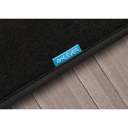 Rugs in the cabin Klever Premium Hyundai Solaris 2011-2016, hb., Sed., 4 pcs. (textile)-3