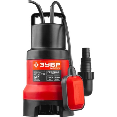 Drainage "Zubble" NPG-M1-750, for dirty water, 750 W, 225 l/min, pressure 9 m