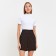 Women's T-shirt Minaku Slim Fit: White color, rr 42