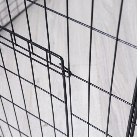 Animal aviary "Pigzon" 6 sections on clips 60 x 60 cm, Sh.p. 37-40 mm, folding, black-6