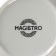 Porcelain sugarian with a spoon Magistro "sea breeze", 250 ml, white color