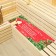Rug-lane with a print "Happy New Year, wish", 50x155 cm