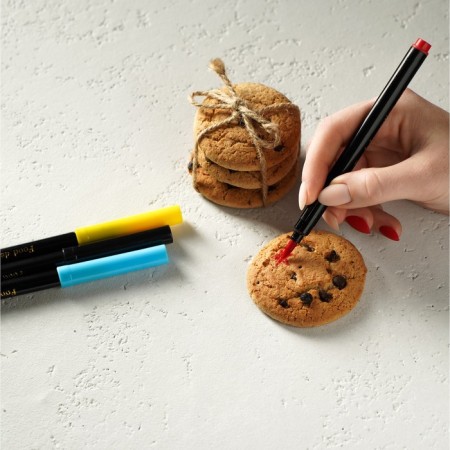 A set of markers for decorating desserts, 17 cm, 4 pcs, multi -colored-7