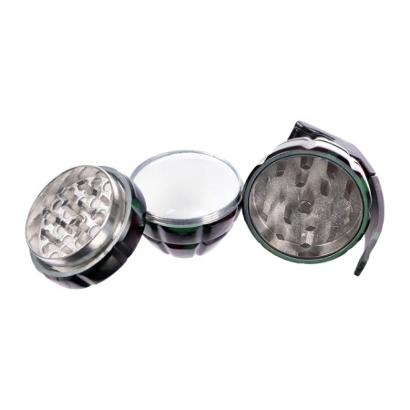 Grinder for tobacco, Grenade Griner, Magnet, 8.5 x 5 cm-2