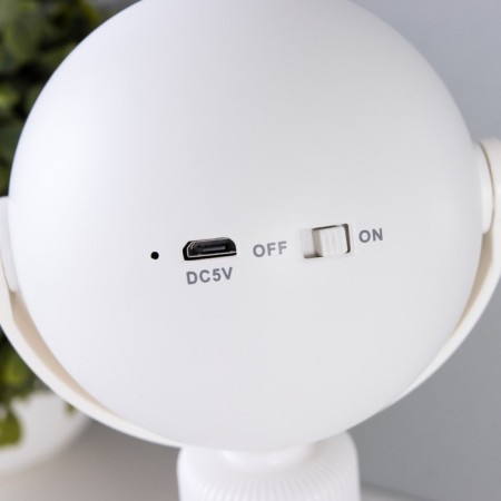 Octopus table lamp LED 2W USB AKB White 6x6x20.5 cm Risalux-10