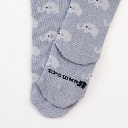 Pantyhose crumb I am “elephants”, gray color, height 86-92 cm-3