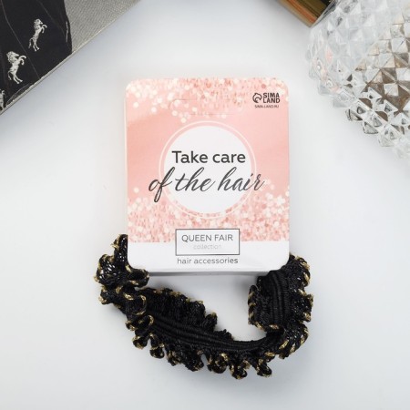 Hair gum "Mika" black