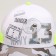 Baby cap for a boy with a Danger grid, rr 52-54, 5-7 years old