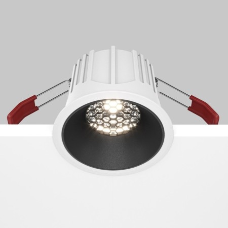 The built-in lamp Technical DL043-01-15W4K-D-RD-WB, LED, 15 W, 85x85x63 mm, 1150 lm, 4000k, white-black-6