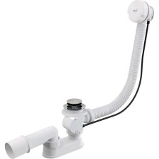 ALCAPLAST A51B bath siphon, automatic set, length 57 cm, white