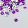 Decor for creativity in the bottle "Rhinestones. Dark violet" set 250 pcs d = 0.6 cm 4x3x3 cm