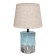 Hell lamp "Amanda" E27 40W gray-blue 20x20x33 cm