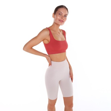Top female, brick color, size 44 (m)