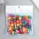 Beads for creativity tree "Multi -colored" set of 80 pcs 1.1x1.2 cm