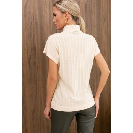 Female jumper, size 42, beige color 64876-1