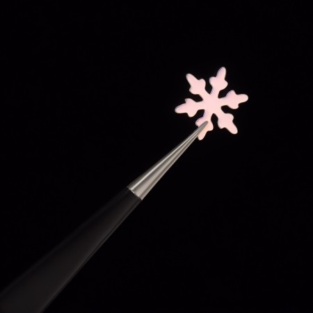 Sequins for decor "snowflakes", multi -colored-2