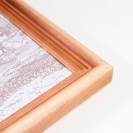 Photo frame pine С20 30x42 cm (plastic screen)-2