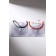 Bracelets "Demetrons" Love, black-red color, l = 17 cm