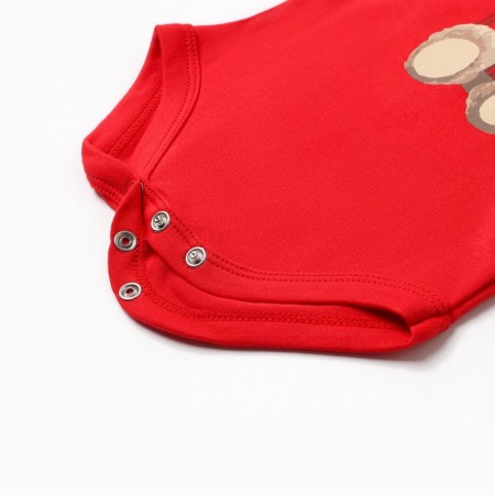 New Year. Boda Kroshka I "New Year cubs", height 80-86 cm, red-8