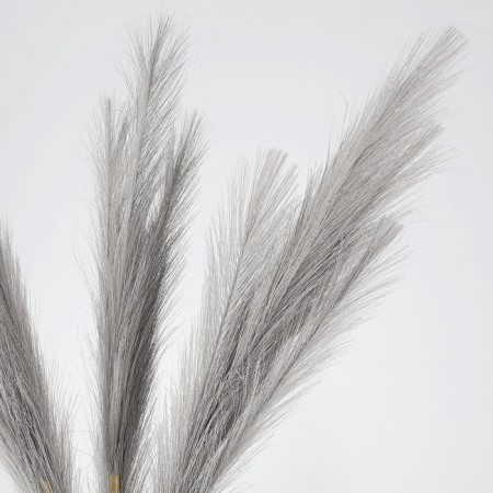 Pampas artificial grass, height 70 cm, 6 brushes, gray color-1