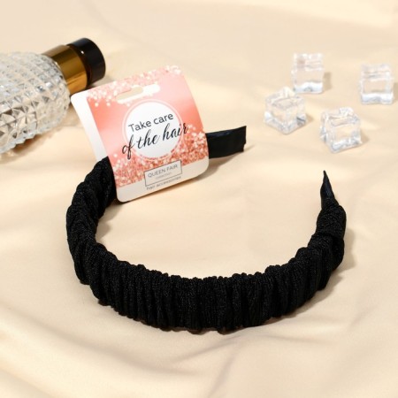 Hair rin "Josie" 3 cm, black-1