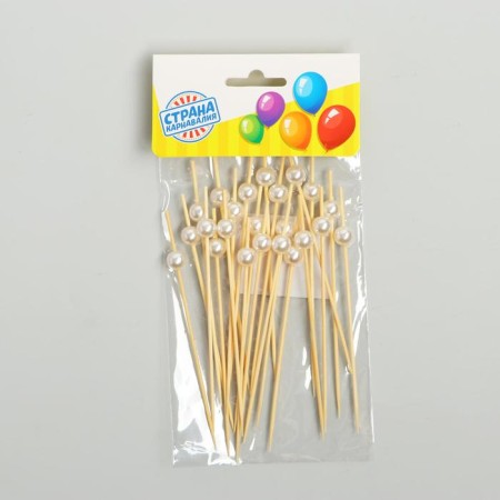 Skewer for Canapes "Pearl", a set of 24 pcs.-2