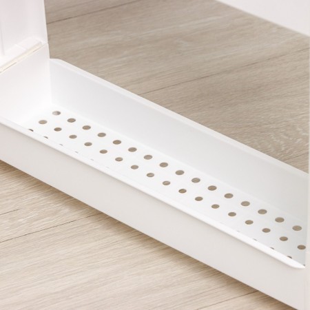 Flooring 3-section, on wheels, white color-4