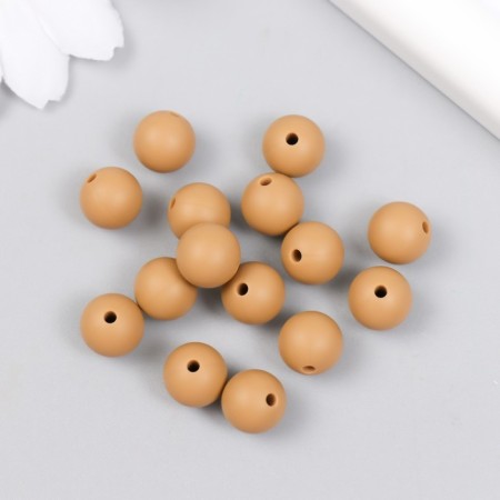 Busina silicone "Round" cappuccino d = 0.9 cm-1
