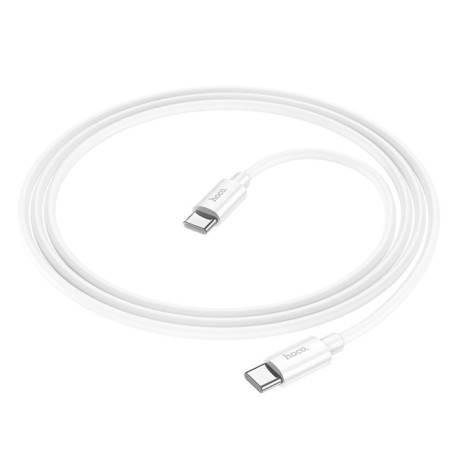 Cable Hoco X87, Type-C-Type-C, 3 A, 1 m, braid silicone, white-3