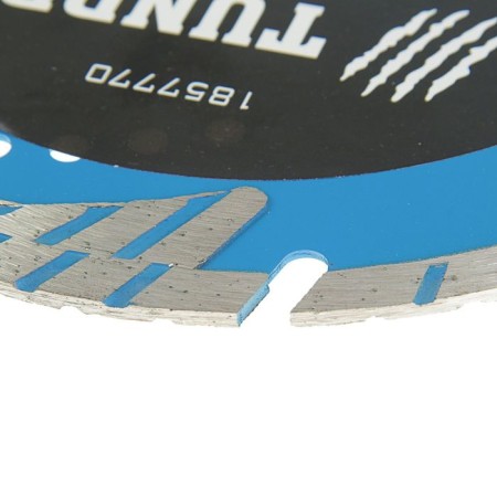 Disk diamond cutting tundra, Turbo-segment with protective sectors, dry cut, 180 x 22 mm-1