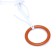Toy - teaser for cats from cat mint, with a ring on a finger, 4.8 cm