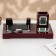Set of table office 5B1 with a clock, red tree