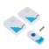 Rexant RX-5 call, wireless, 2 calls, 32 melodies, 100 m, from batteries, white