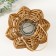Climber Plastic for 1 candle "Pumpkin" Natural 11x26x19 cm