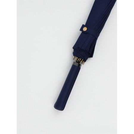Umbrella is a s/auth r51/60 16sp n/u/u plain a straight handle to the leatherette-2