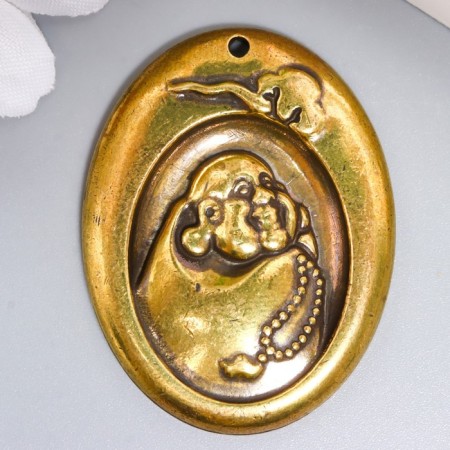 Souvenir Brass "Hotty with Pars" 3.9x3 cm