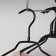 Clothing shoulders, size 40-42, anti-slip coating, black color