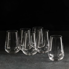 A set of water glasses Bohemia Crystal 