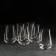 A set of water glasses Bohemia Crystal "Sandra", 380 ml, 6 pcs