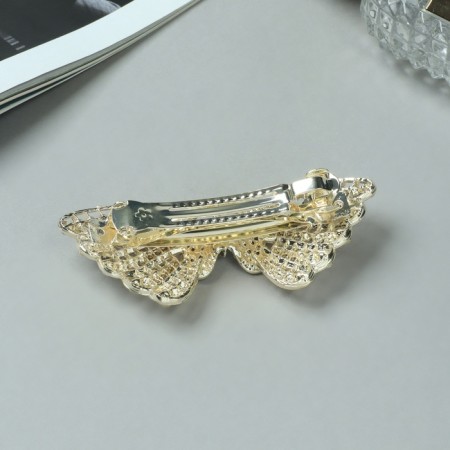 Hair hairpin "Libya" butterfly, 9.5 cm-1