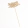 Topper give beautifully "beloved wife, hearts" on the suspension, gold