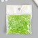 Beads for creativity Plastic "Rhombus Crystal Holography Greens" set 20 grams 0.6x0.6x1.2 cm