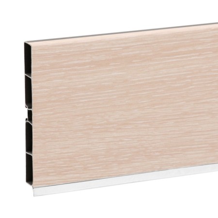 PVC base, 4000x100 mm, Oak Belford